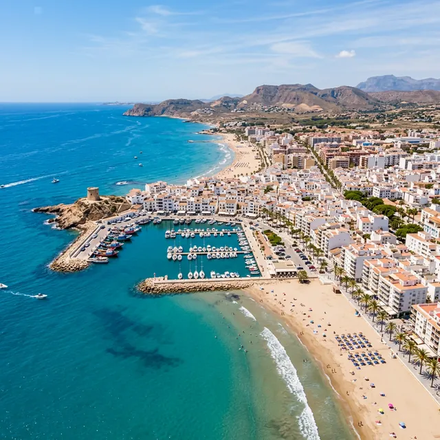 Vista panorámica de El Campello, Alicante – zona costera donde realizamos reformas