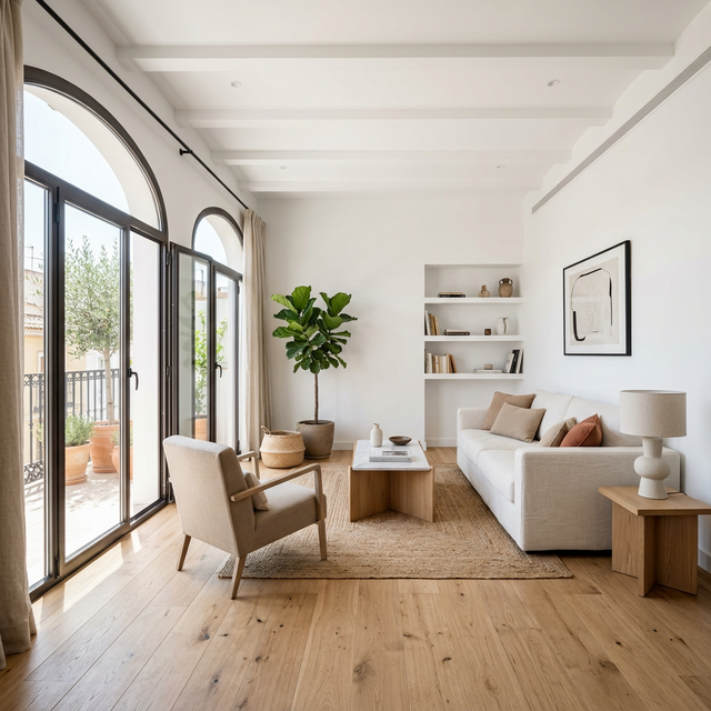 Eliminación de Gotelé en Salón Centro